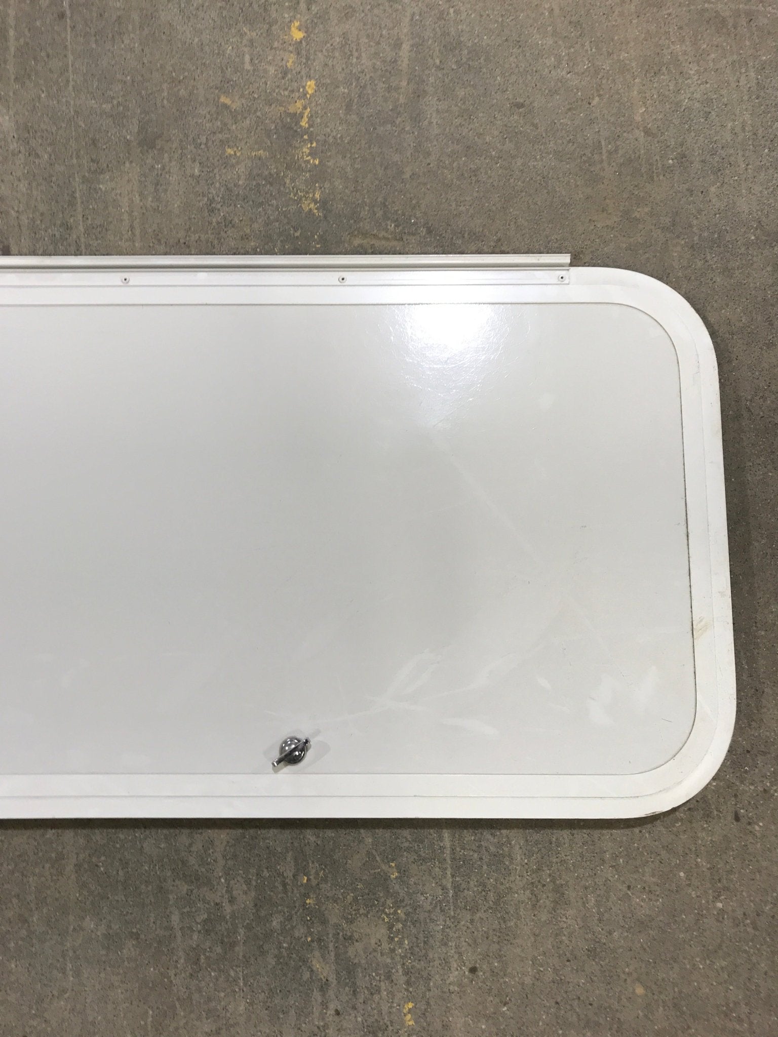 Used Radius Opening Rock Guard Cover : 52 1/2" x 16 1/2" X 3/4" D - Young Farts RV Parts