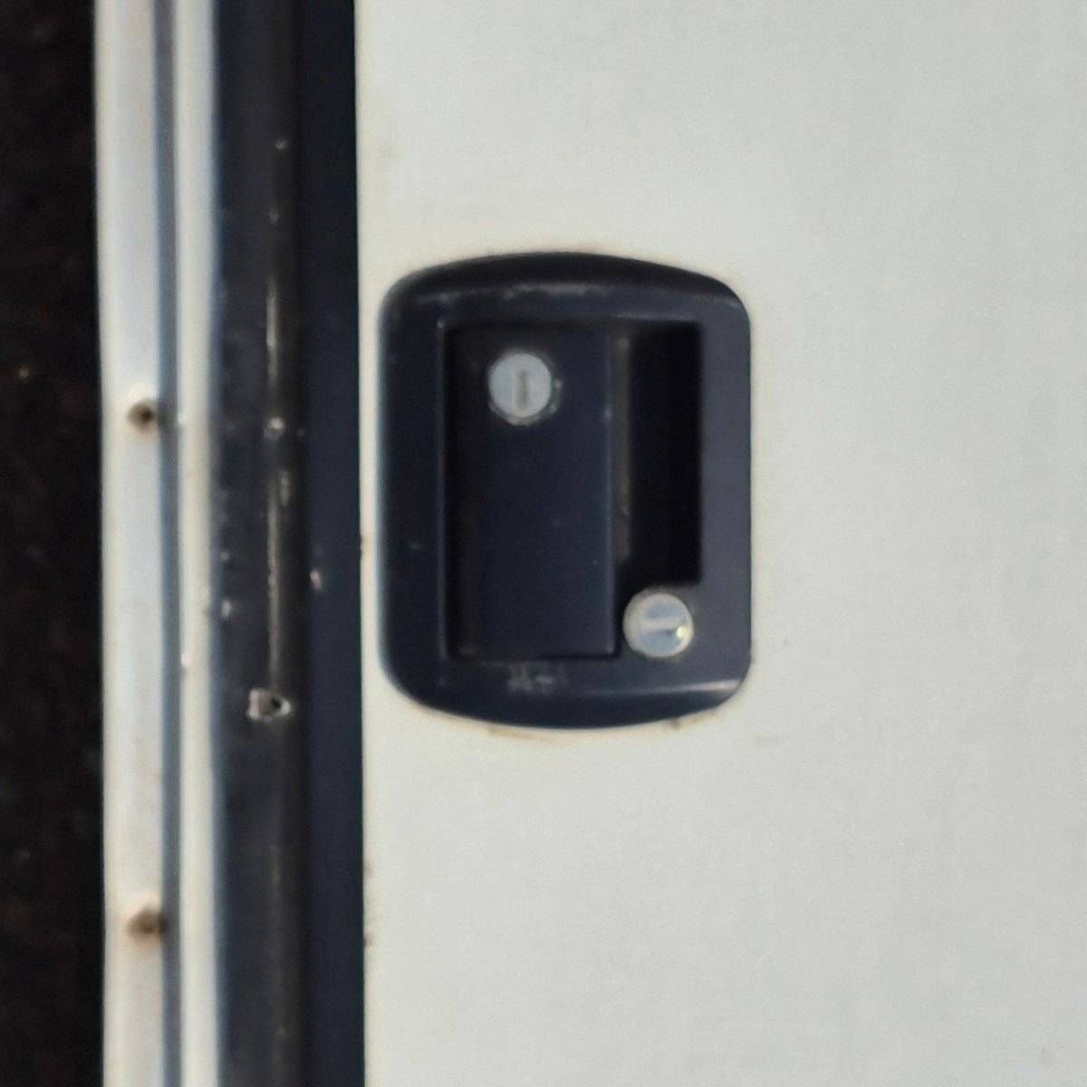 Used Radius Storage/ Teardrop Trailer Entry Door - 35 5/8