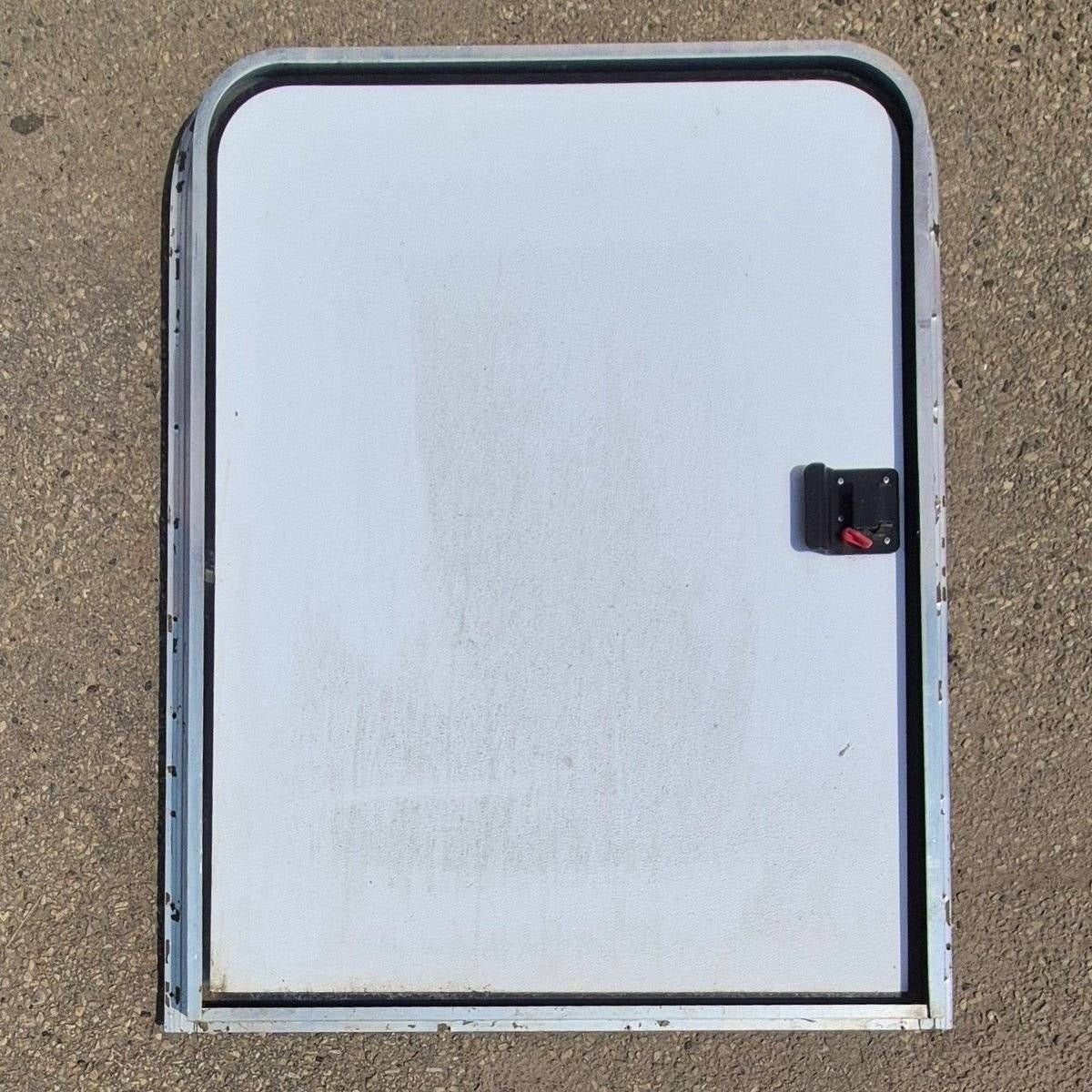Used Radius Storage/ Teardrop Trailer Entry Door - 35 5/8