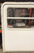 Used Radius Storage/ Teardrop Trailer Entry Door 42" x 48" x 1 1/2" - Young Farts RV Parts