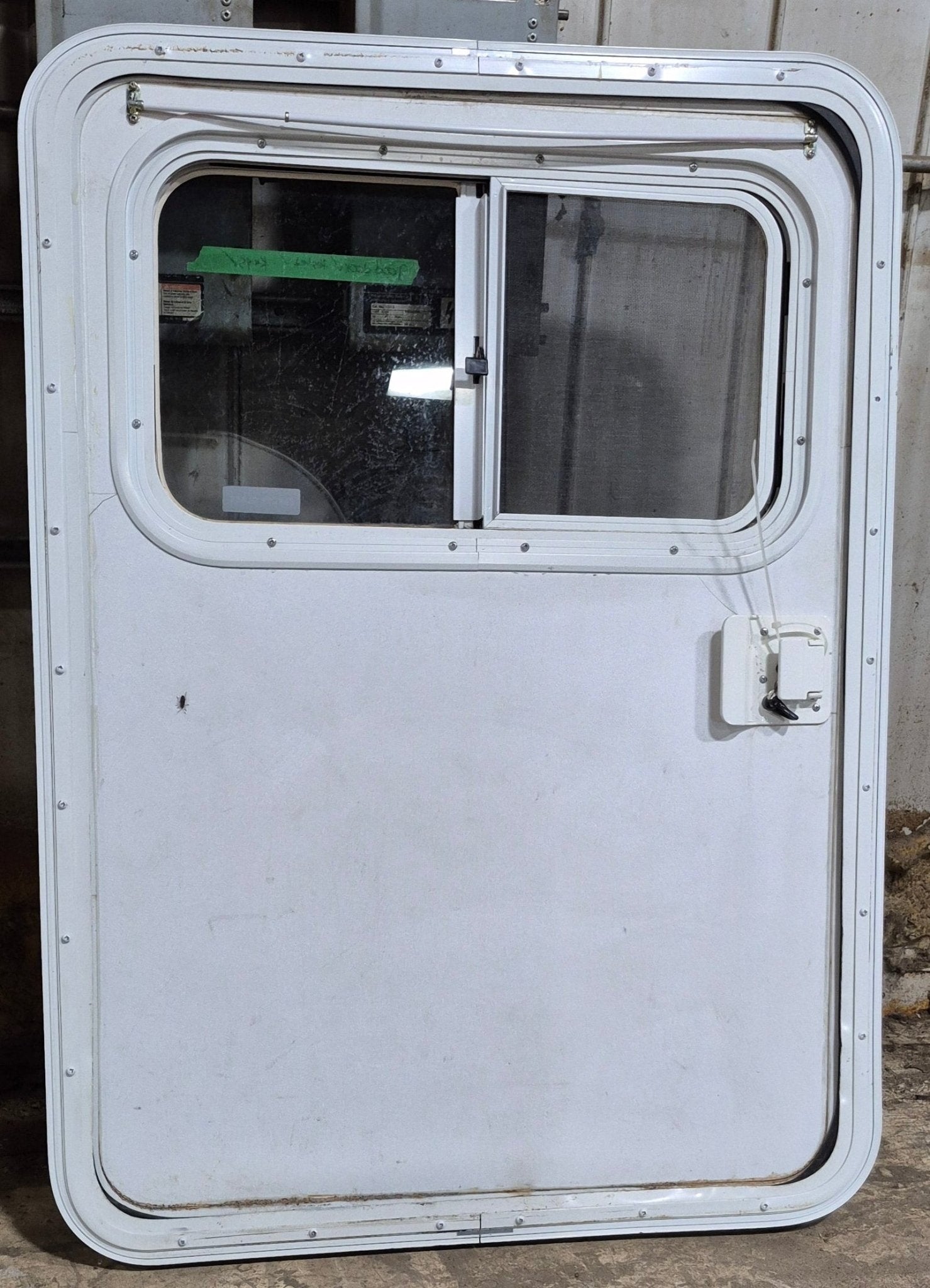 Used Radius Storage/ Teardrop Trailer Entry Door 43 1/2