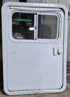 Used Radius Storage/ Teardrop Trailer Entry Door 43 1/2" x 31 1/4" x 1 1/2" D - Young Farts RV Parts