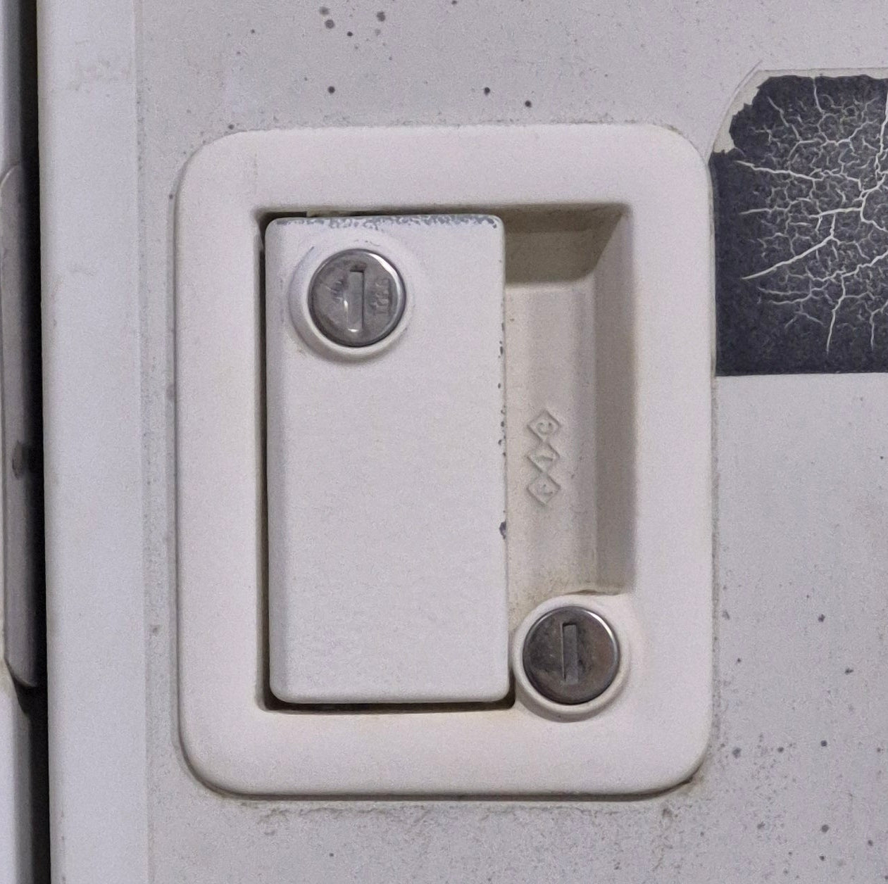 Used Radius Storage/ Teardrop Trailer Entry Door 43 1/2