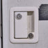 Used Radius Storage/ Teardrop Trailer Entry Door 43 1/2" x 31 1/4" x 1 1/2" D - Young Farts RV Parts