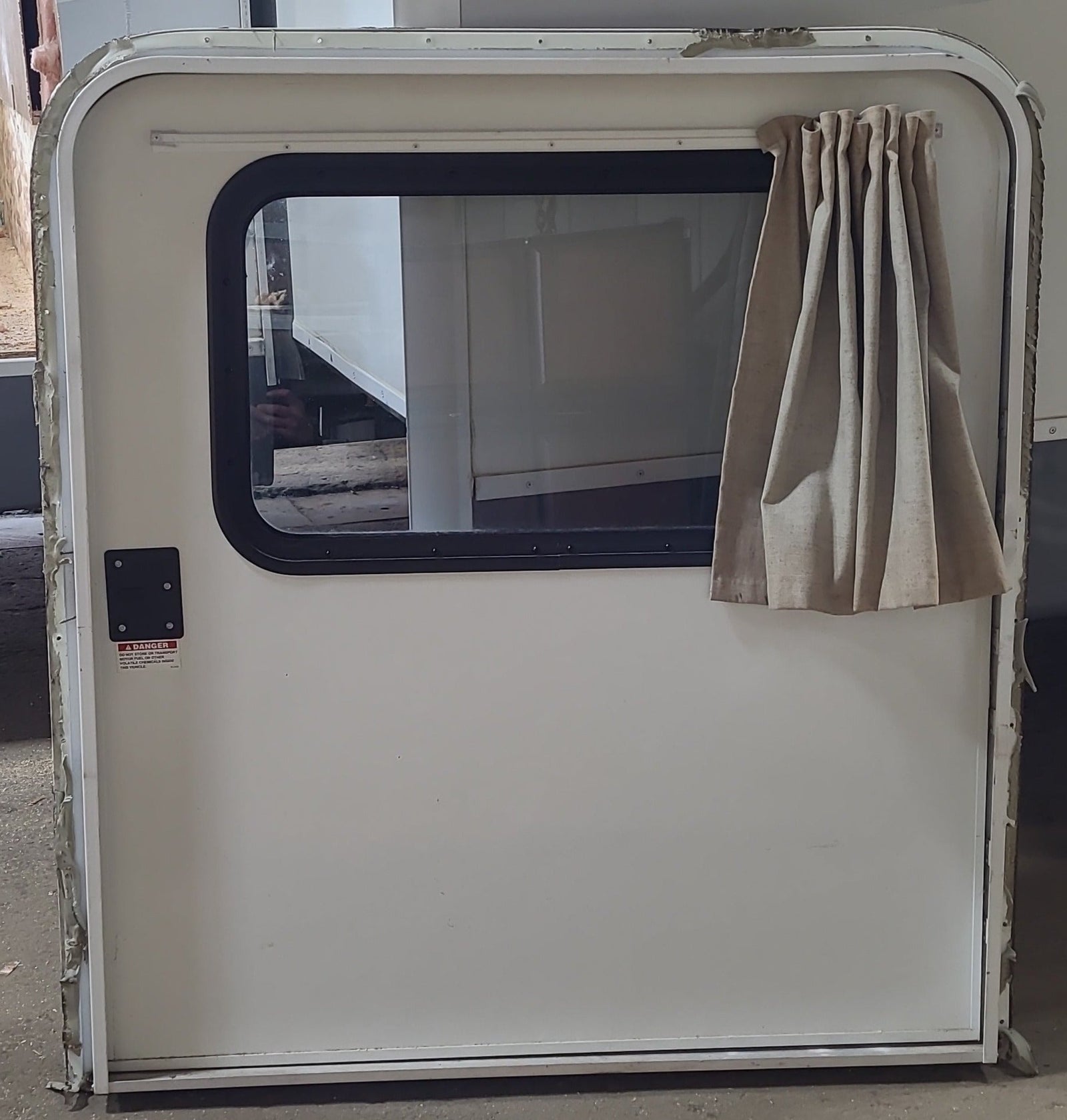 Used Radius Storage/ Teardrop Trailer Entry Door 43 3/4