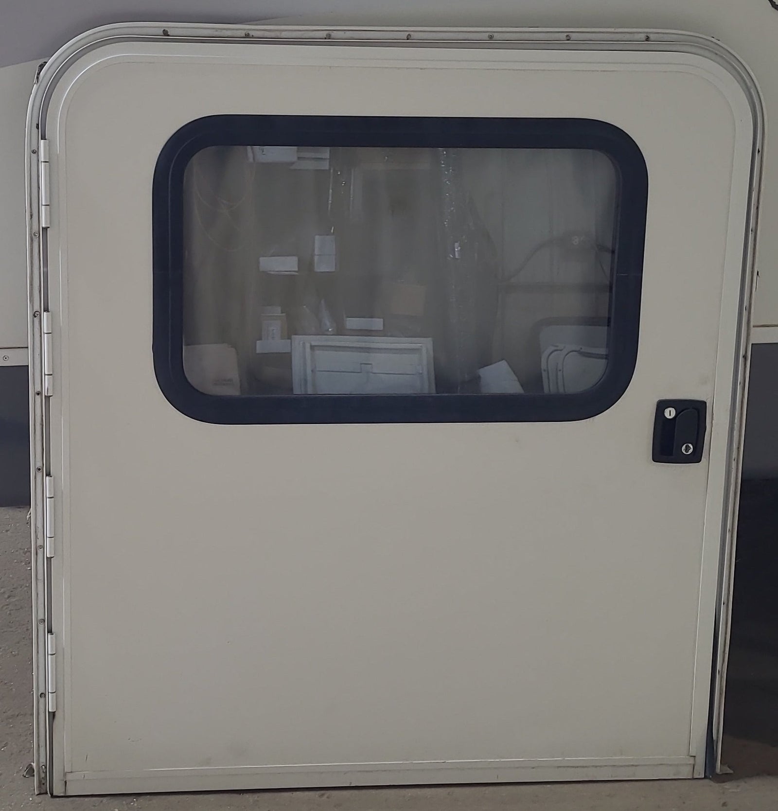 Used Radius Storage/ Teardrop Trailer Entry Door 43 3/4