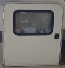 Load image into Gallery viewer, Used Radius Storage/ Teardrop Trailer Entry Door 43 3/4&quot; x 47 1/4&quot; - Young Farts RV Parts