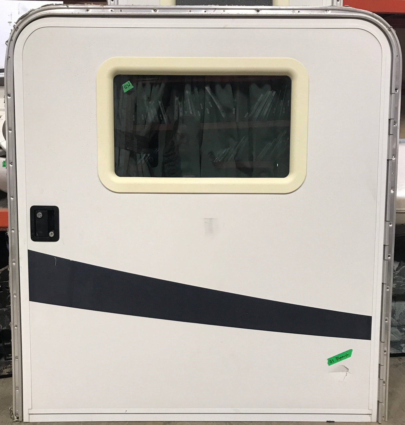 Used Radius Storage/ Teardrop Trailer Entry Door 43 3/4