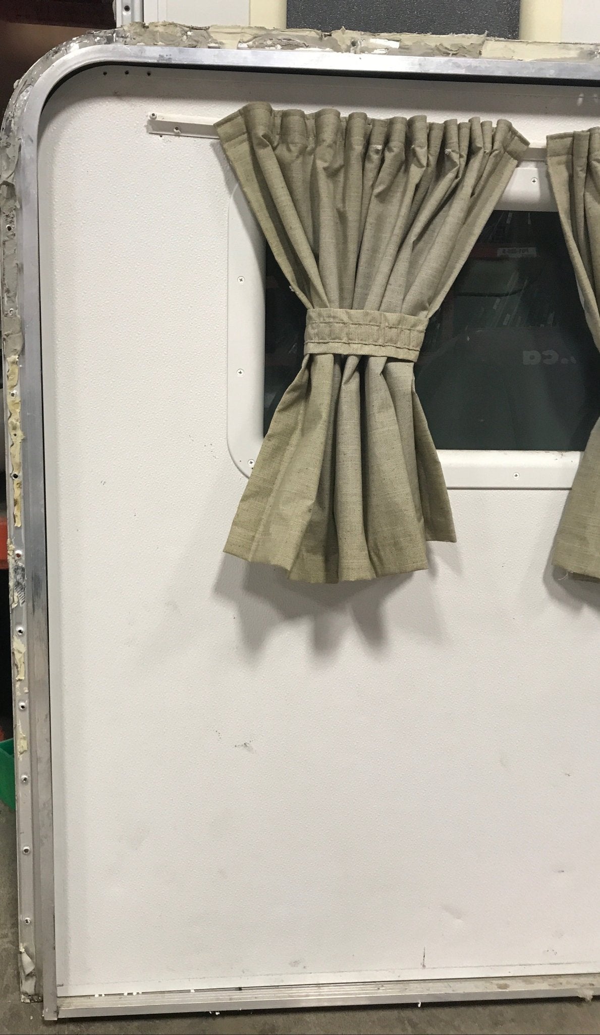 Used Radius Storage/ Teardrop Trailer Entry Door 43 3/4