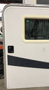 Used Radius Storage/ Teardrop Trailer Entry Door 43 3/4" x 48" x 2 1/4" D - Young Farts RV Parts