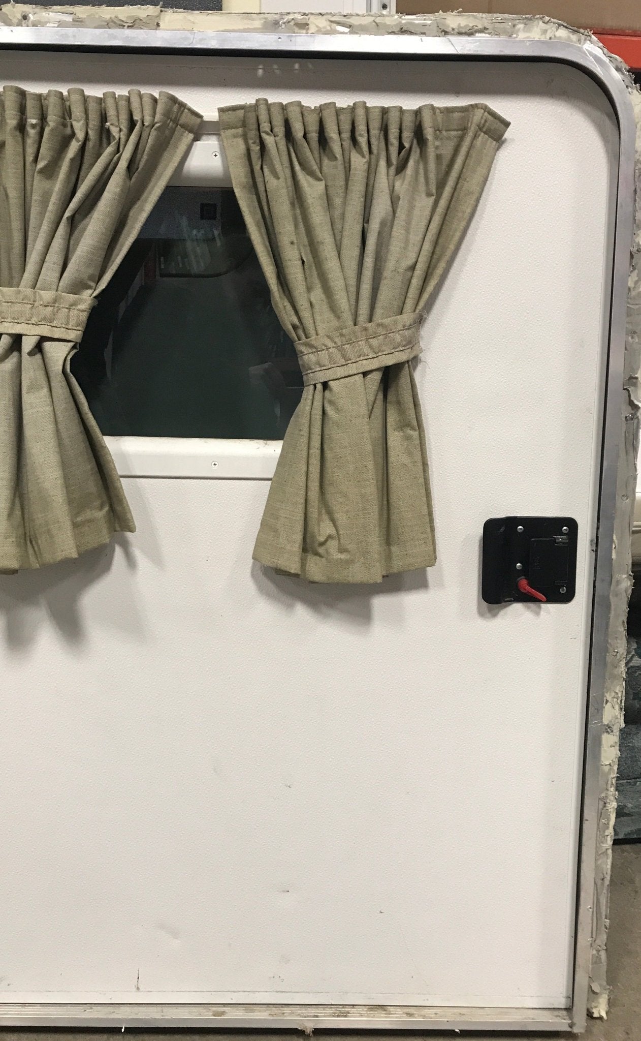 Used Radius Storage/ Teardrop Trailer Entry Door 43 3/4