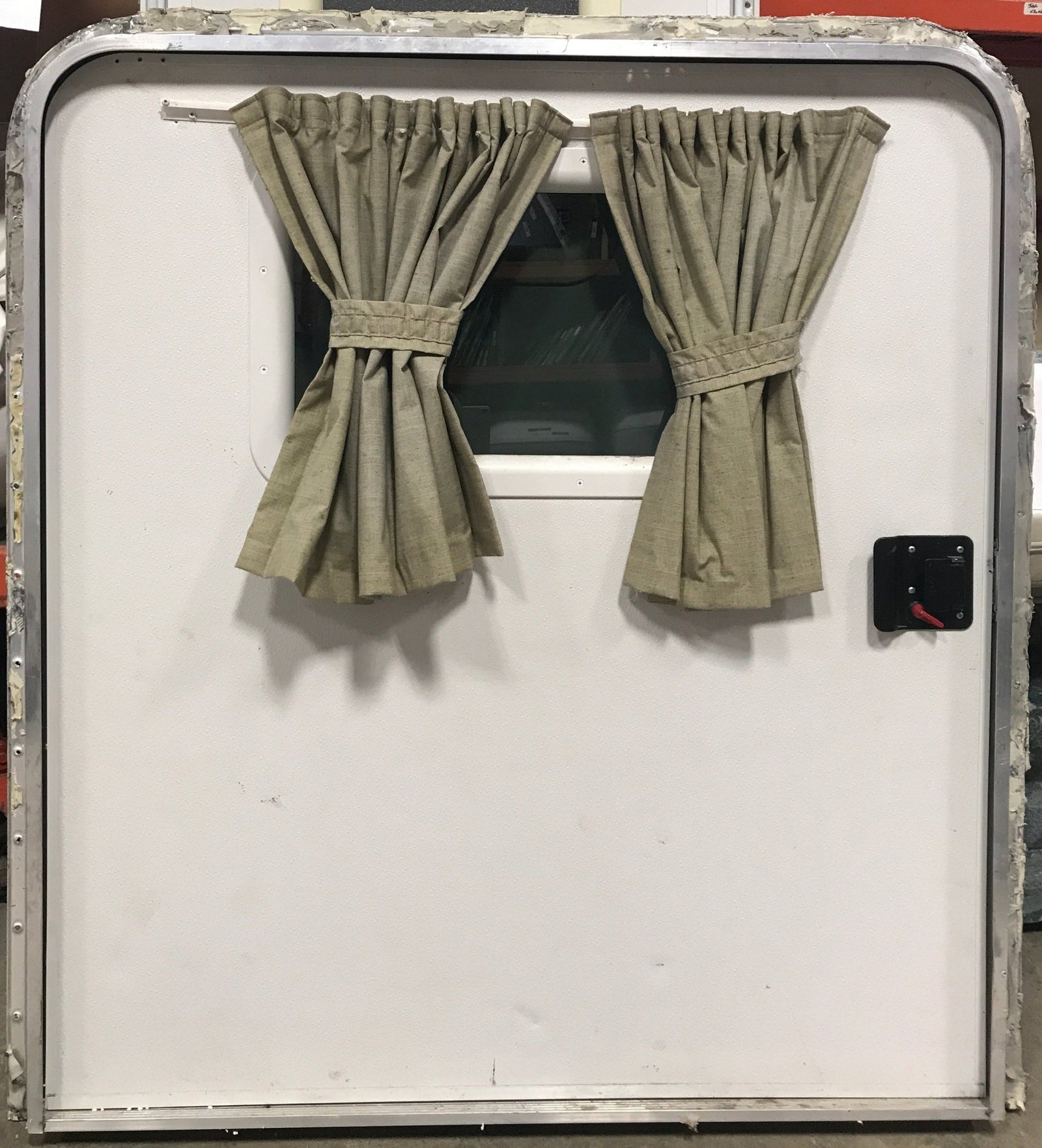 Used Radius Storage/ Teardrop Trailer Entry Door 43 3/4