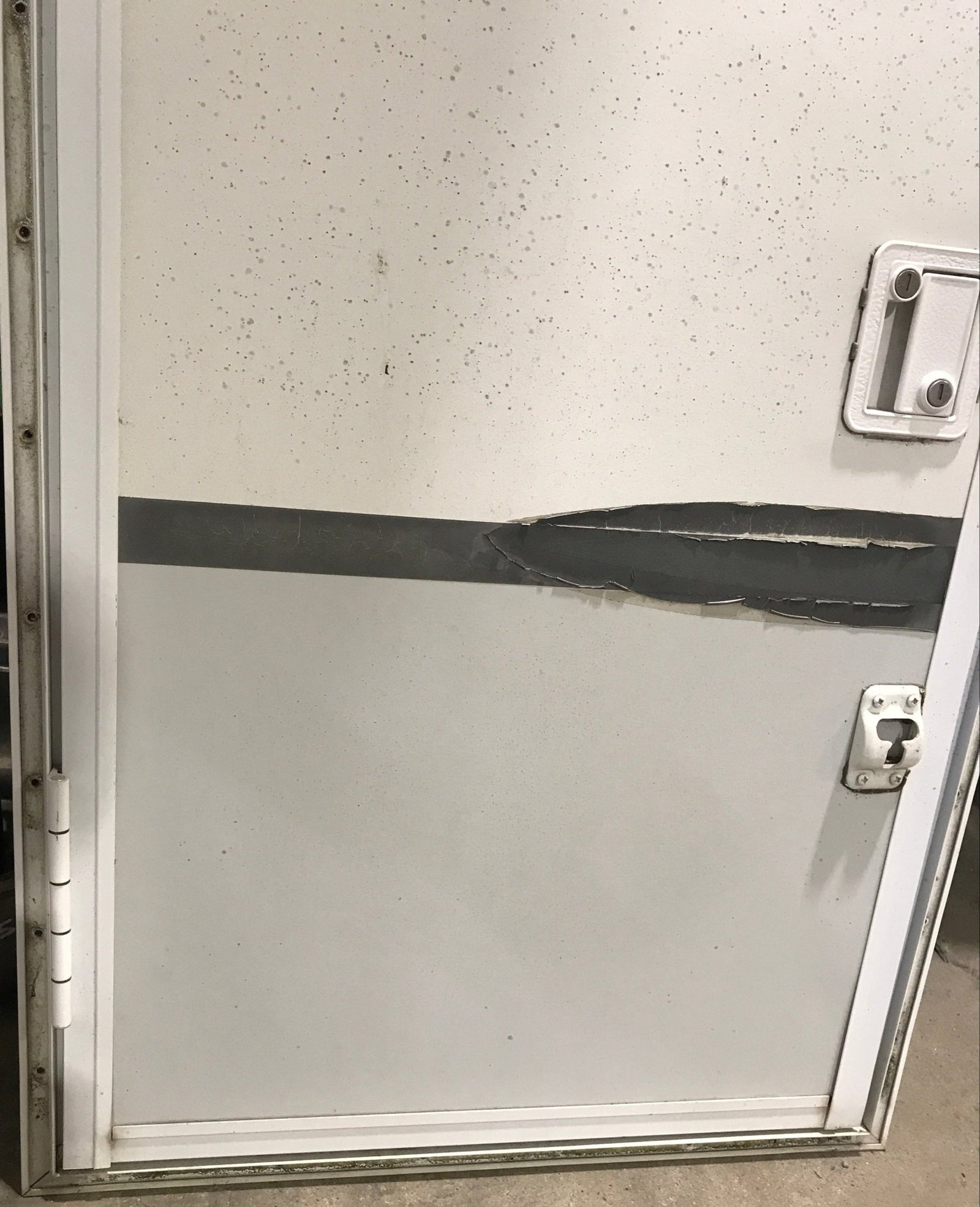 Used Radius Storage/ Teardrop Trailer Entry Door 44
