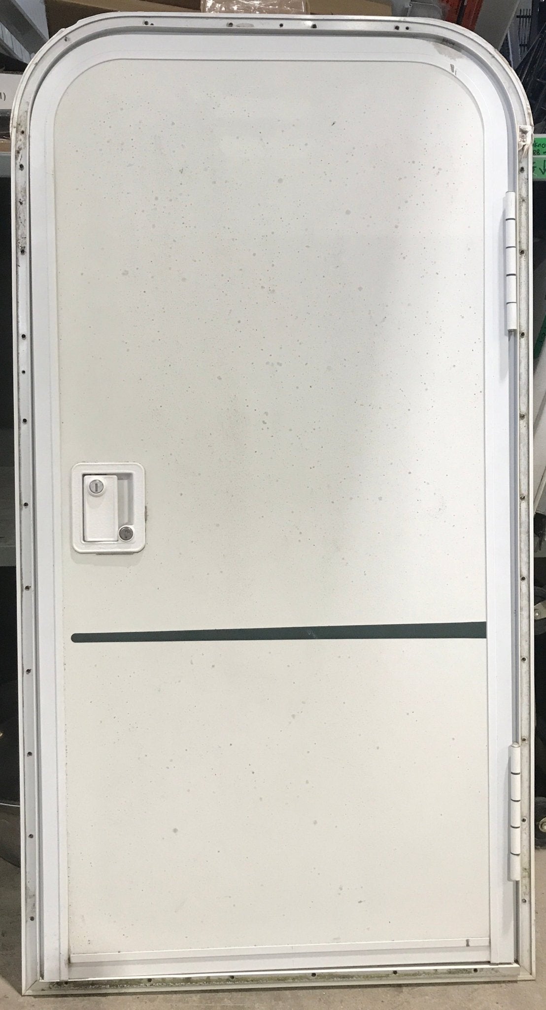 Used Radius Storage/ Teardrop Trailer Entry Door 44
