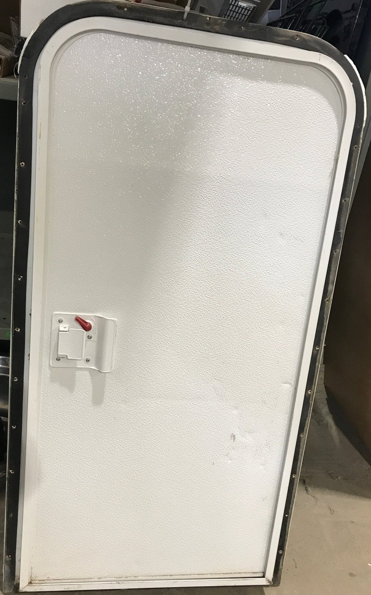 Used Radius Storage/ Teardrop Trailer Entry Door 44