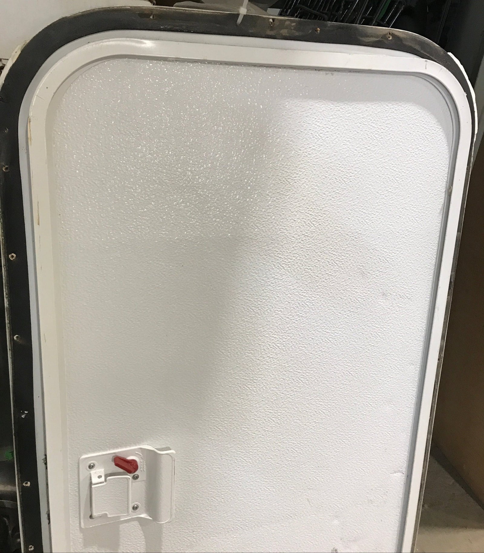Used Radius Storage/ Teardrop Trailer Entry Door 44