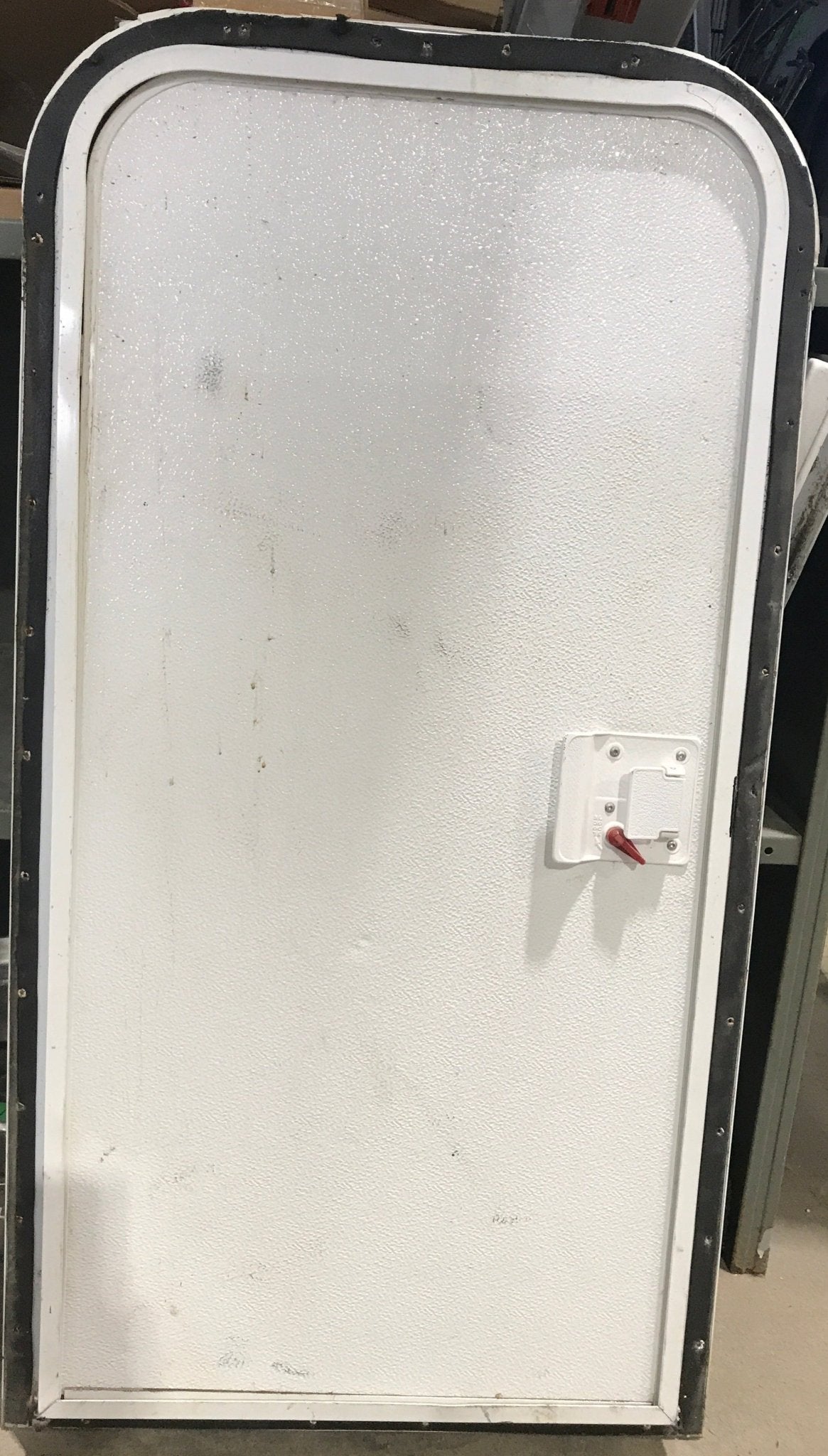 Used Radius Storage/ Teardrop Trailer Entry Door 44