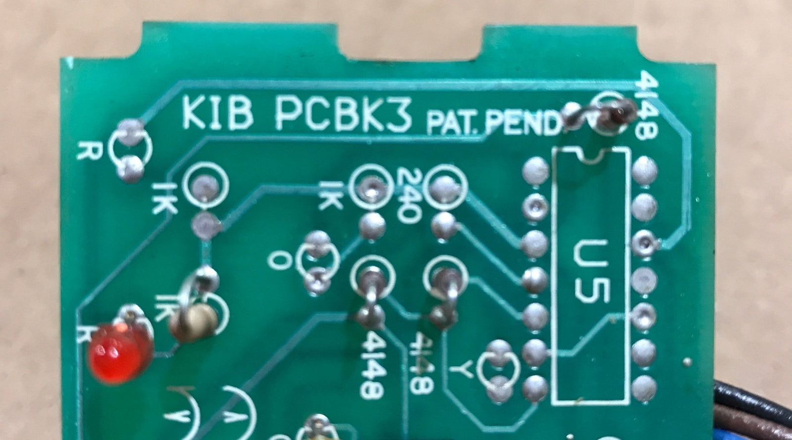 Used Range Hood Fan Circuit Board - KIB - Young Farts RV Parts