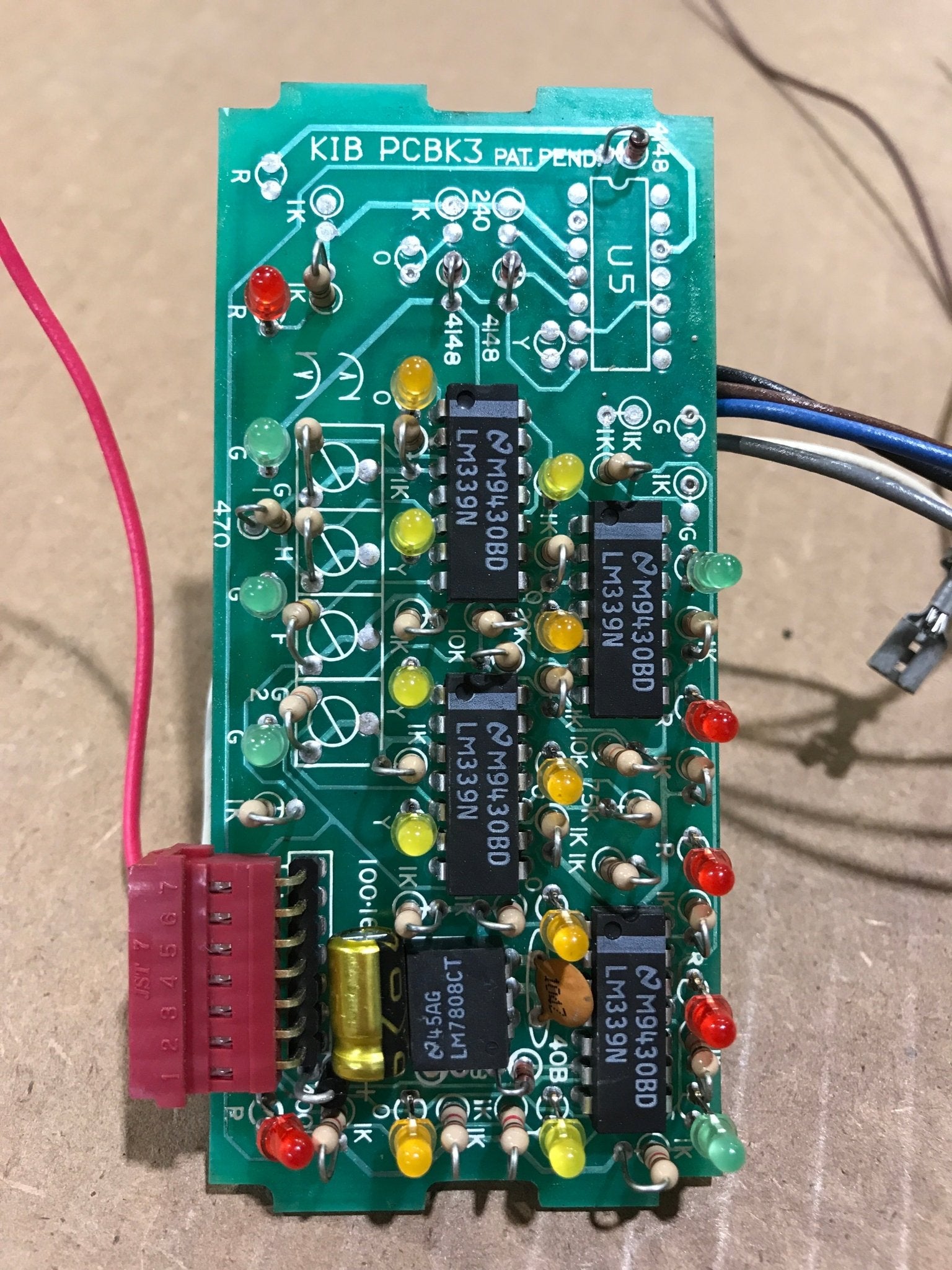 Used Range Hood Fan Circuit Board - KIB - Young Farts RV Parts