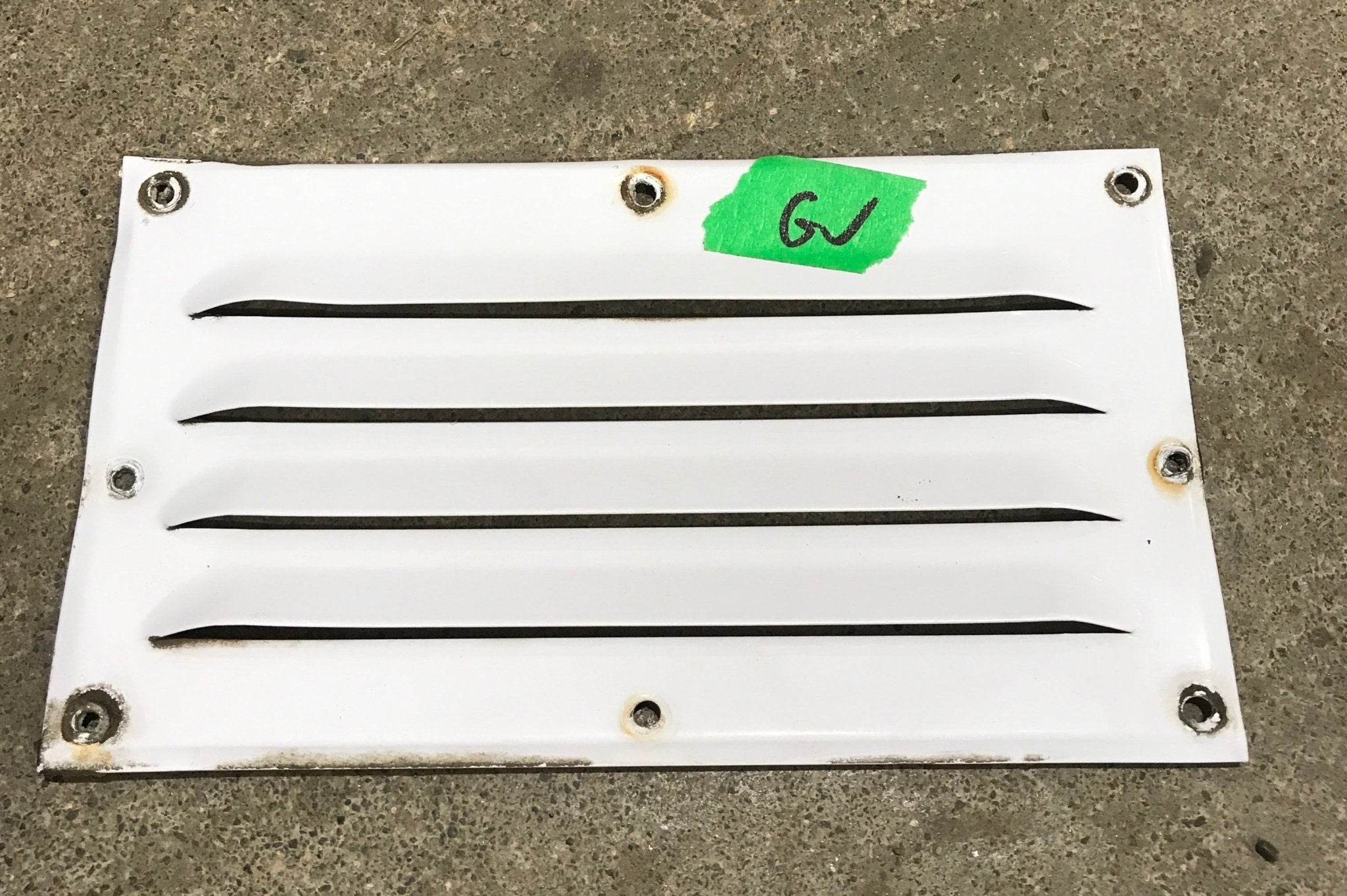 Used Range Hood Vent Cover - Young Farts RV Parts