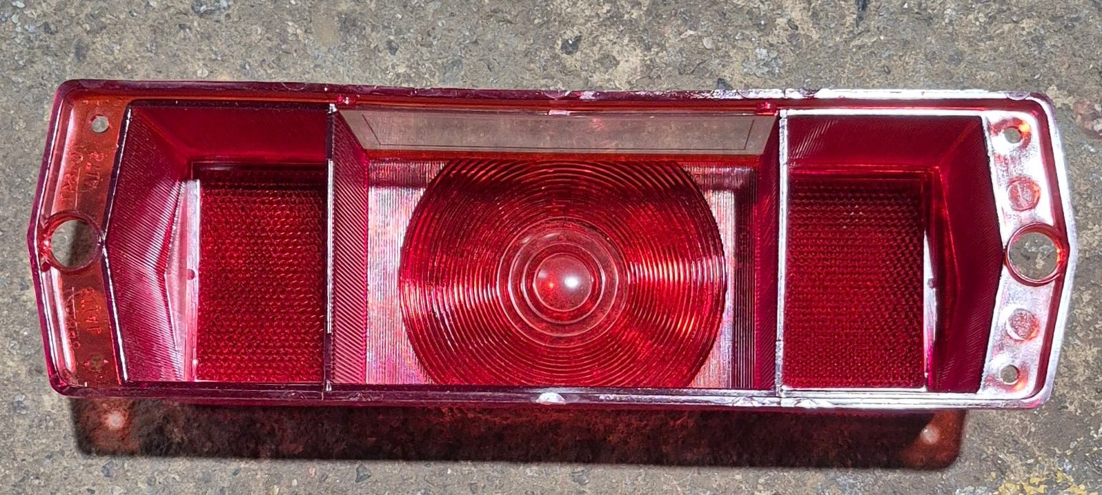 Used RARE Dominion Auto Tail Light Replacement Lens - Young Farts RV Parts