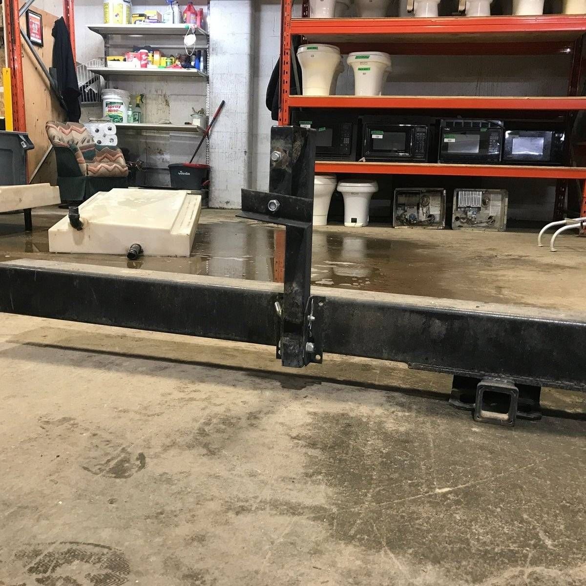 Used Rear Bumper - 96.5" x 12.0" x 6.0" - Young Farts RV Parts