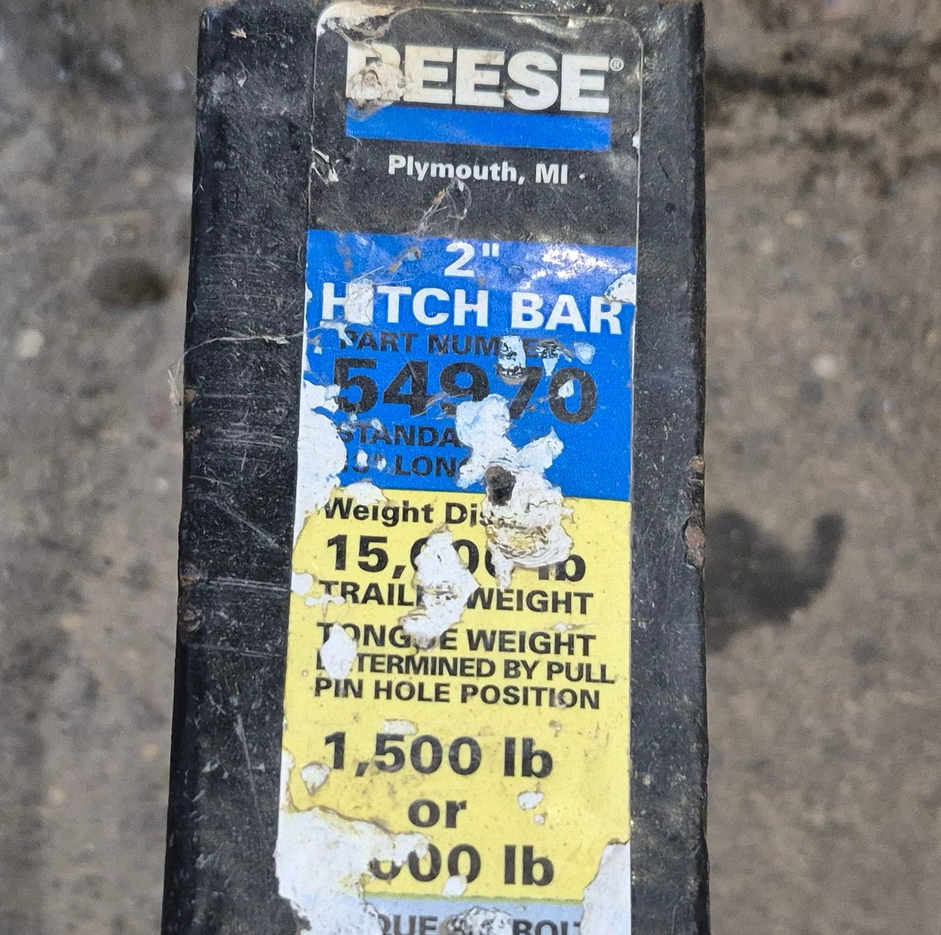 Used Reese Weight Distribution Hitch System - Young Farts RV Parts