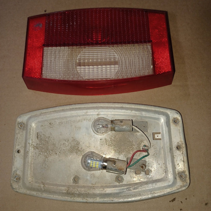 Used Reflect-O-Lite 710/750 Tail Light Replacement Lens - SAE-AILRST D.O.T. 78 - Young Farts RV Parts