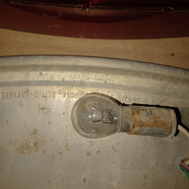 Used Reflect-O-Lite 710/750 Tail Light Replacement Lens - SAE-AILRST D.O.T. 78 - Young Farts RV Parts