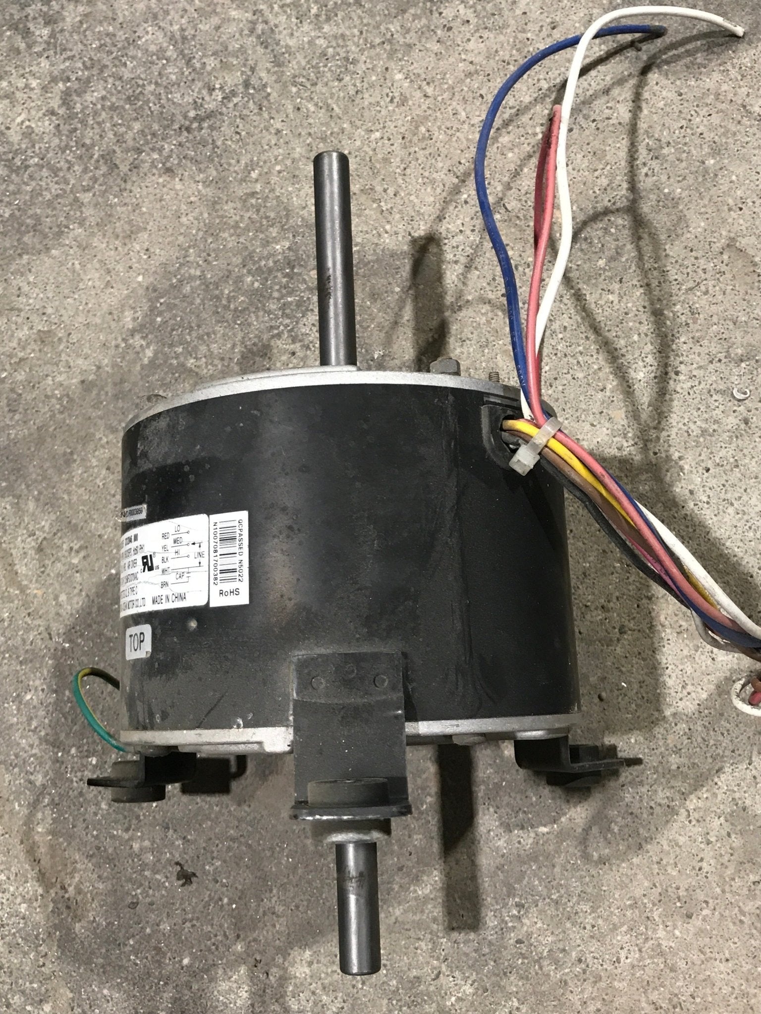 Used Replacement for Dometic AC Motor 3312129004 - Young Farts RV Parts