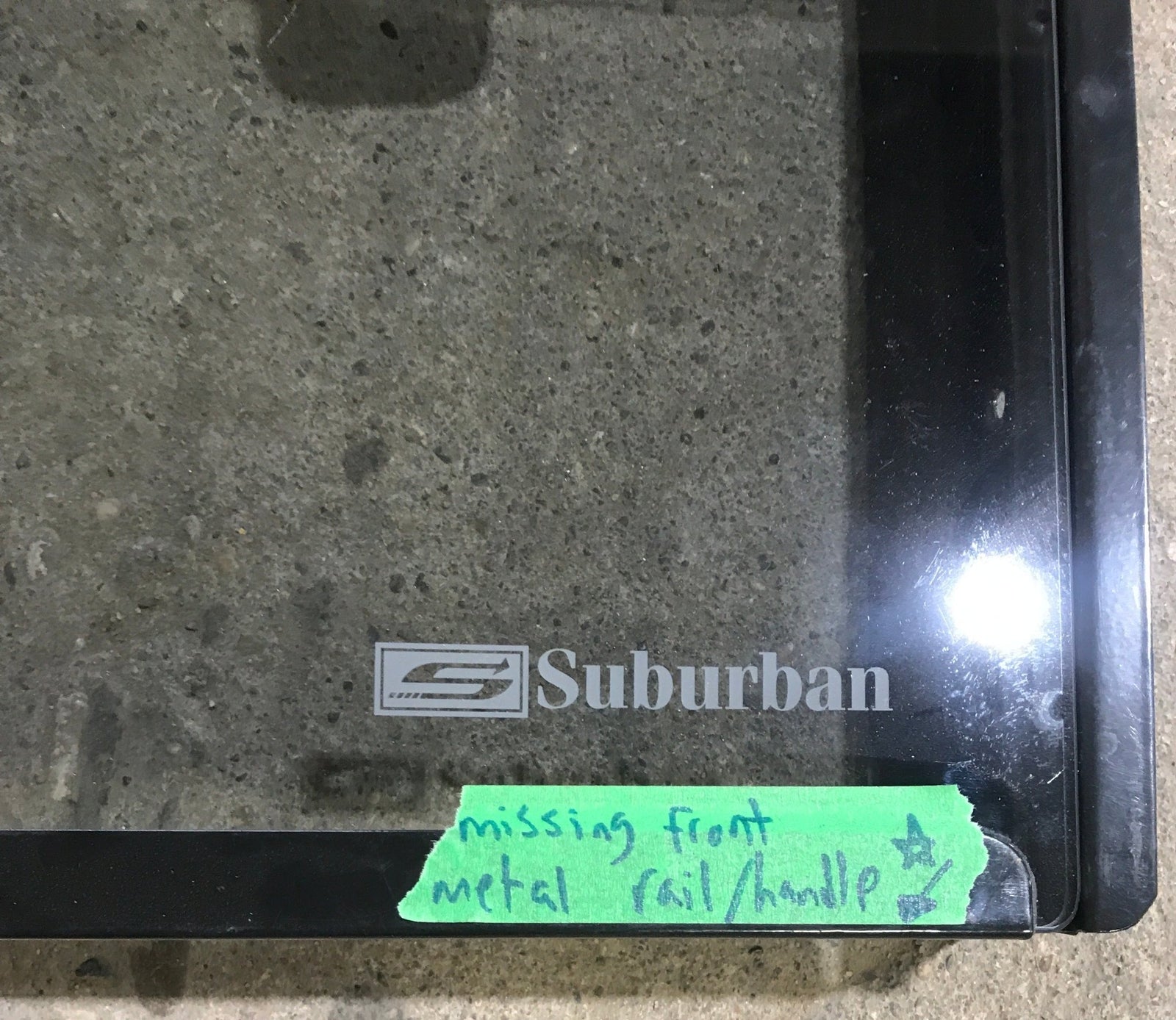 Used Replacement Glass for Suburban Stove Bi fold Cover 3085A - Young Farts RV Parts