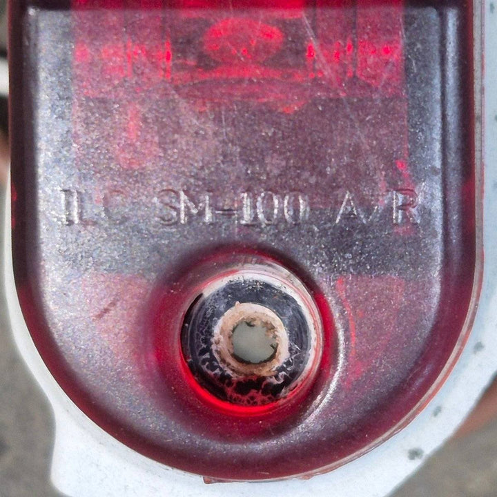 Used Replacement Marker Light Assembly - Red - Young Farts RV Parts