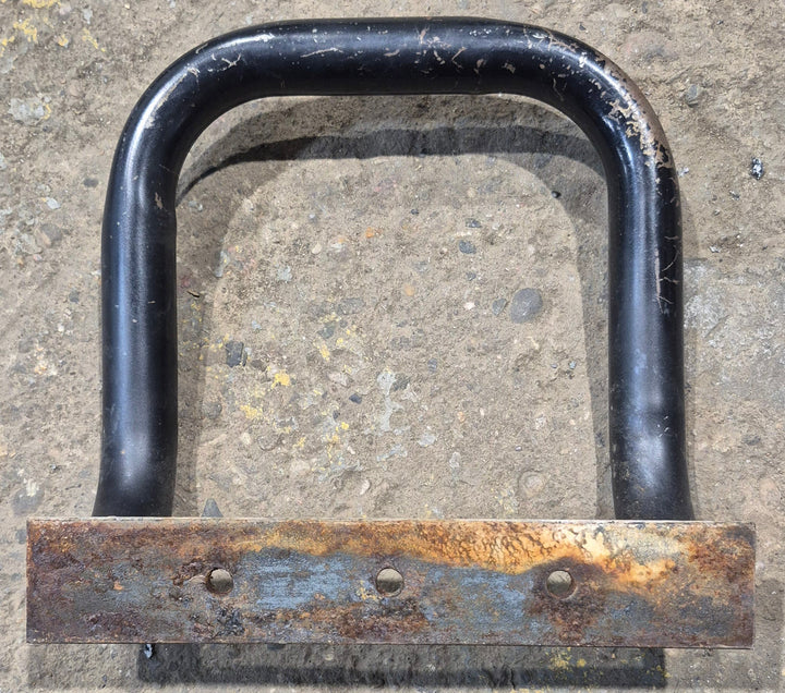Used Retro Driver Door Grab Handle 8 1/4" x 8 1/2" - Metal - Young Farts RV Parts