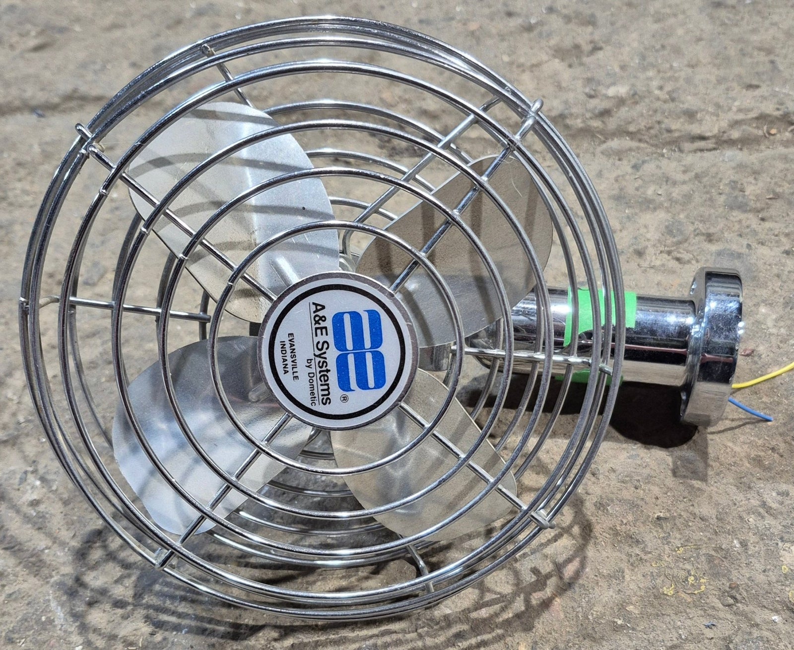 Used Retro Mounted Fan - Hard Wired - Young Farts RV Parts