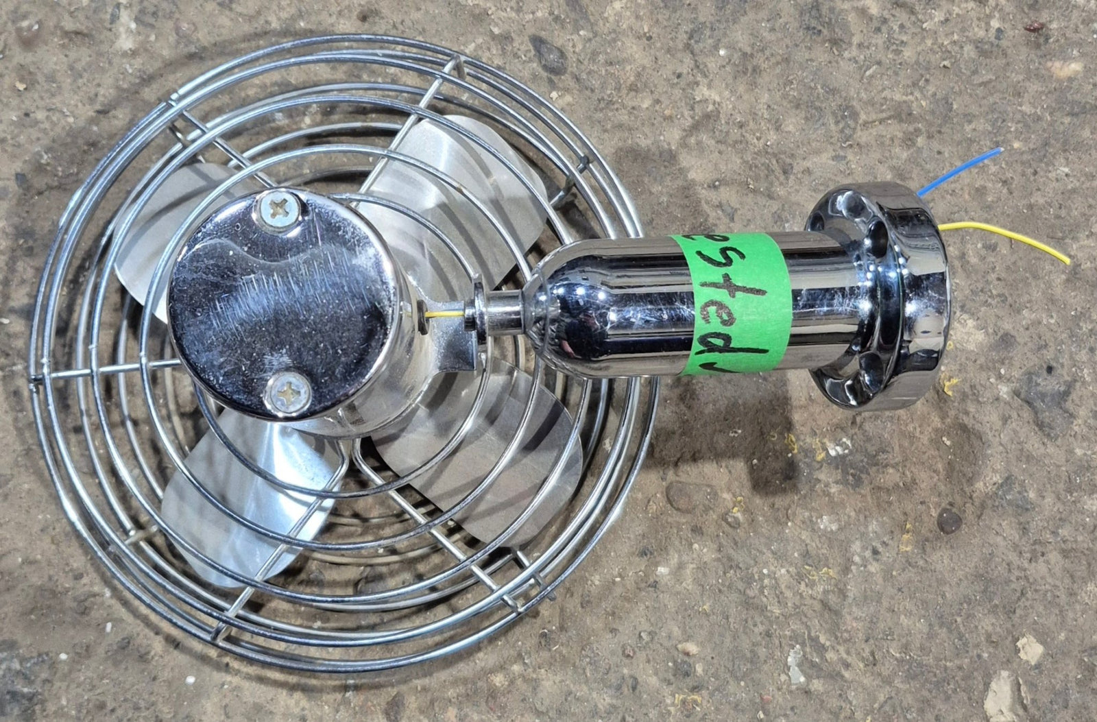 Used Retro Mounted Fan - Hard Wired - Young Farts RV Parts