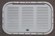 Load image into Gallery viewer, Used Retro NORCOLD 616009/ DOMETIC (P/N UNKNOWN for RM2214R) - Off White Vent Door with Off White Trim - Young Farts RV Parts