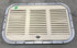 Used Retro NORCOLD 616009/ DOMETIC (P/N UNKNOWN for RM2214R) - Off White Vent Door with Silver Trim - Young Farts RV Parts