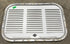 Used Retro NORCOLD 616009/ DOMETIC (P/N UNKNOWN for RM2214R) - Off White Vent Door with Silver Trim - Young Farts RV Parts
