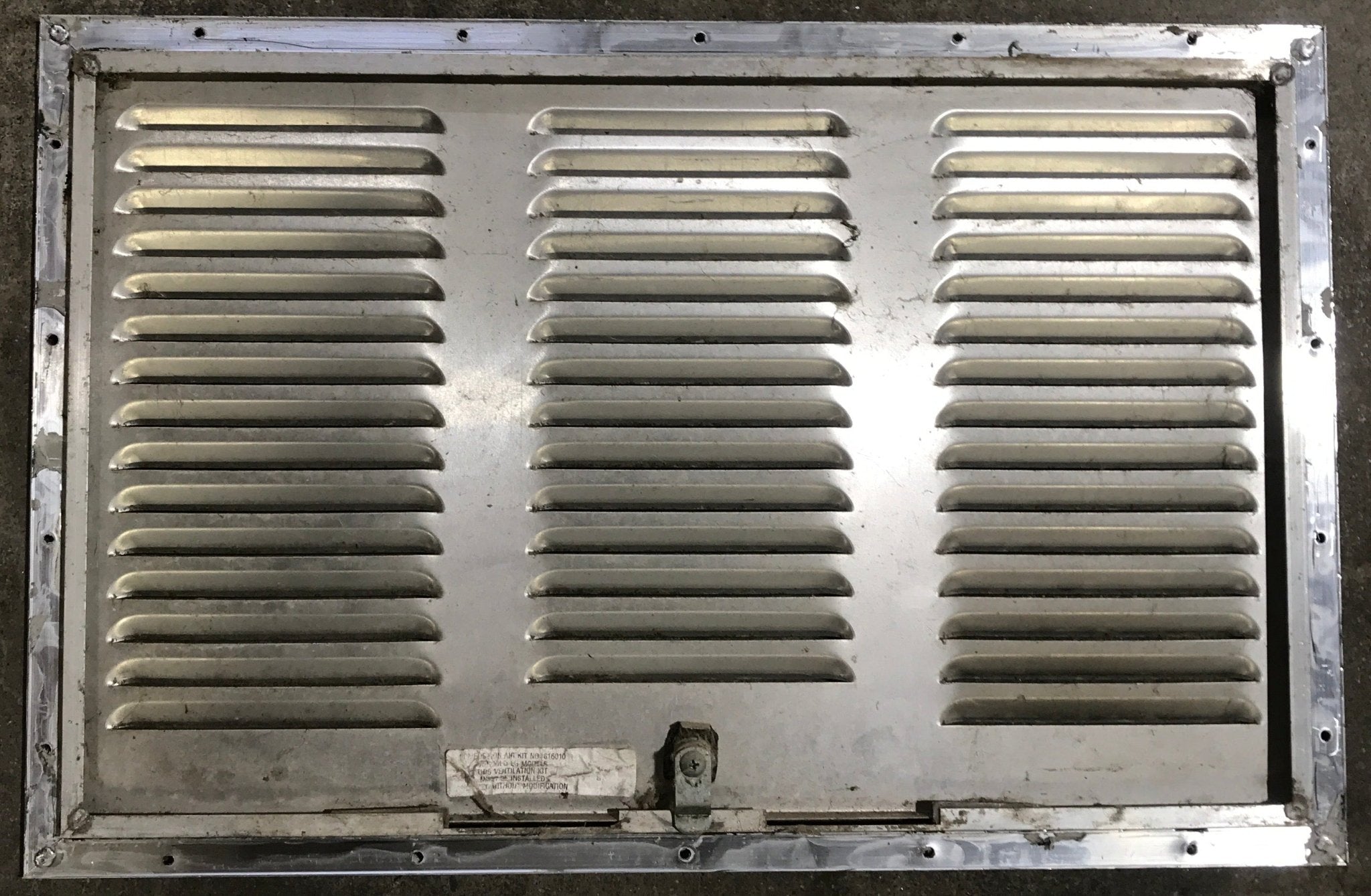 Used Retro Norcold 616010/ Dometic (P/N UNKNOWN for RM2214) - Off White Vent Door - Young Farts RV Parts