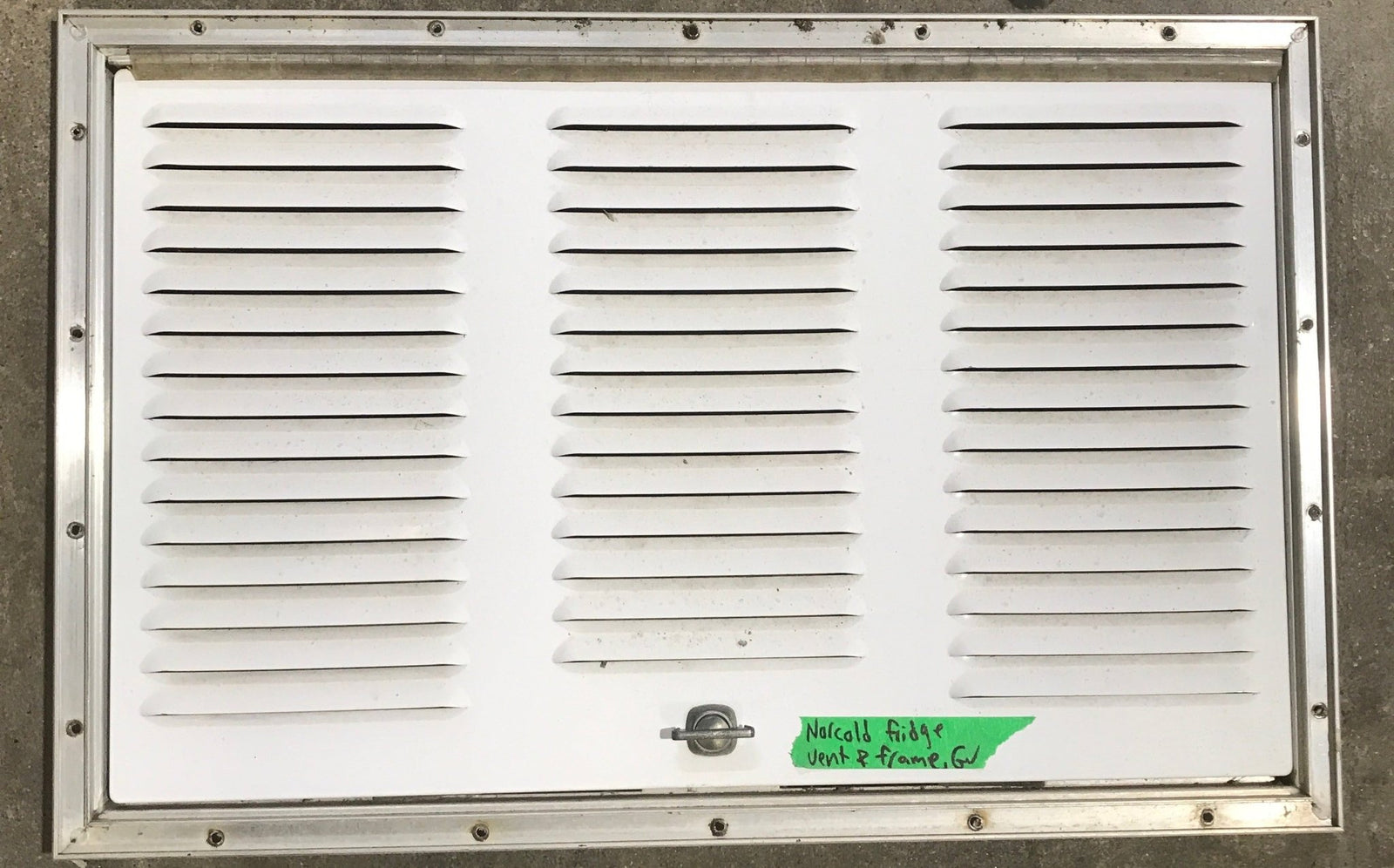 Used Retro Norcold 616010/ Dometic (P/N UNKNOWN for RM2214) - Off White Vent Door - Young Farts RV Parts