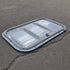 Used Retro Norcold/ Dometic Fridge Vent Door, Off White, Off White Trim - 616009 / 8032214R20 - Young Farts RV Parts