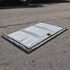 Used Retro Norcold / Dometic White Vent Door, With Silver Trim - 616010 - Young Farts RV Parts