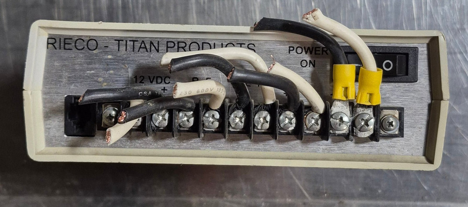 Used RIECO TITAN Control Unit With Remote - Young Farts RV Parts