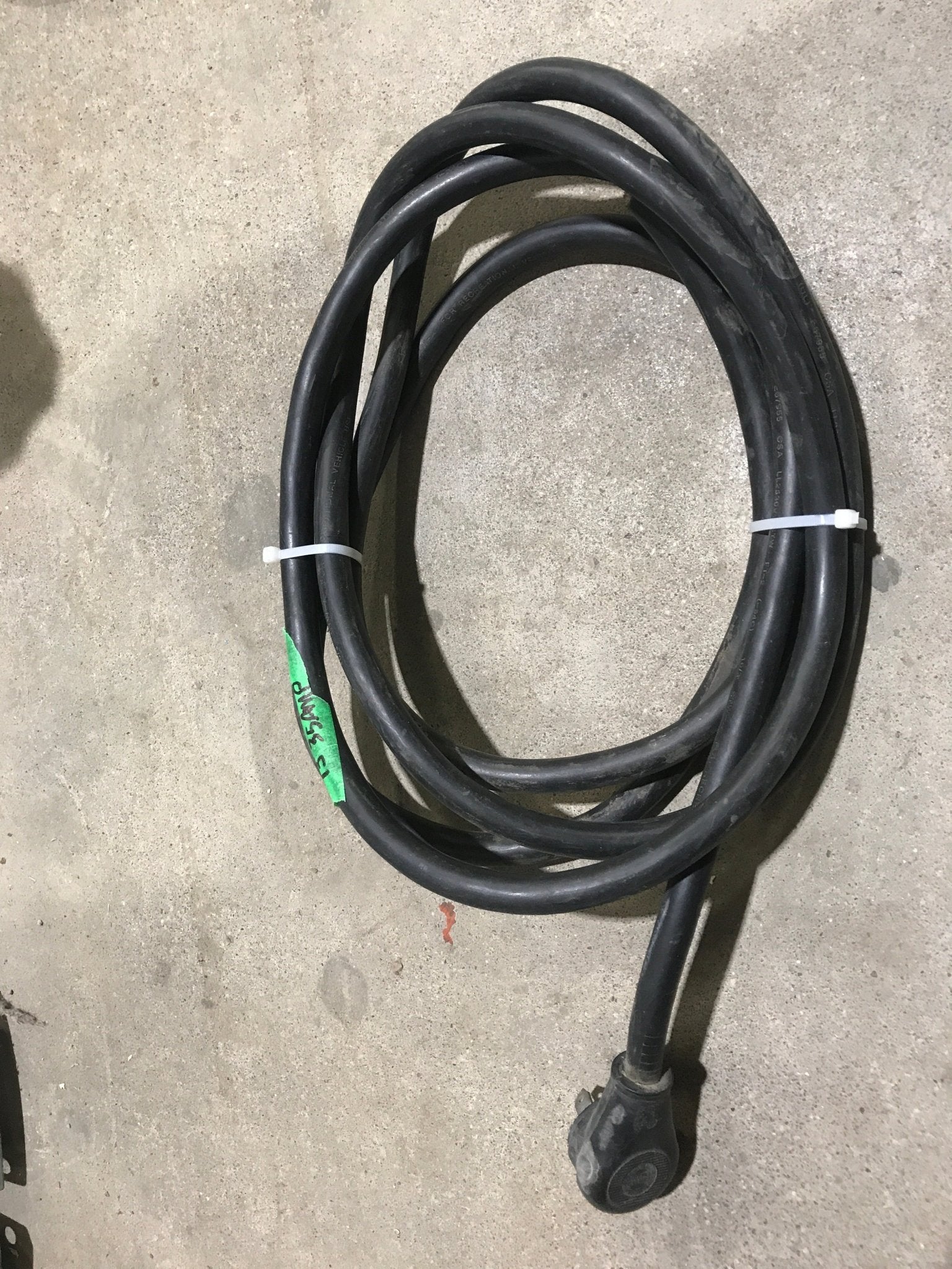 Used RV 13' Electrical Cord With Only Male End 30 AMP - Young Farts RV Parts