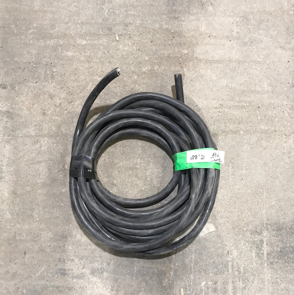 Used RV 28' 3" Electrical Cord With NO ENDS - Young Farts RV Parts