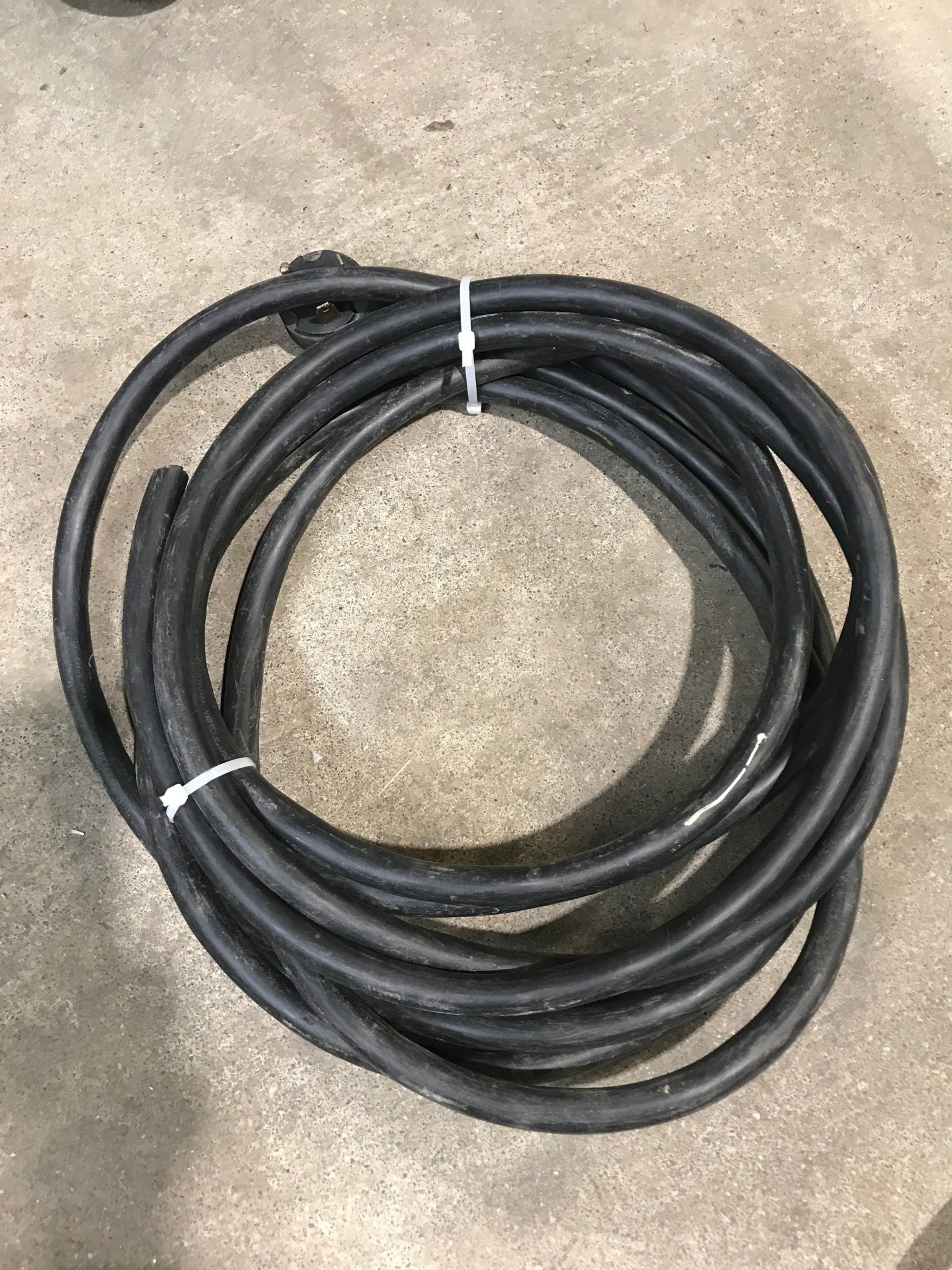 Used RV 30" Electrical Cord With Only Male End 30 AMP - Young Farts RV Parts