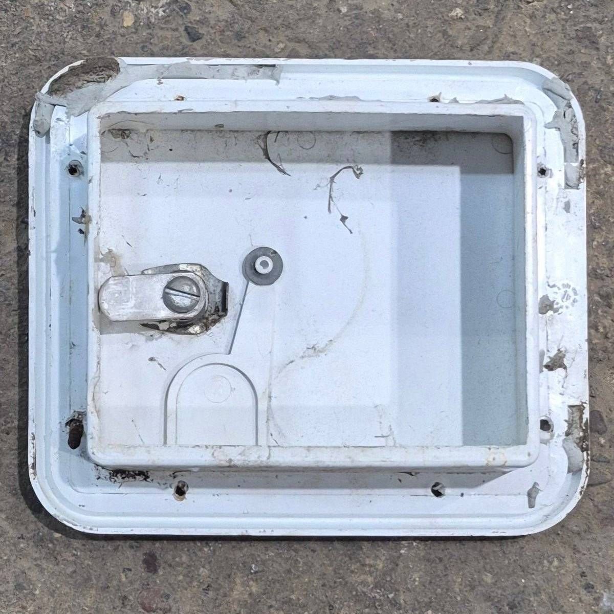 Used RV Access Hatch - 7 5/8" x 6 5/8" - Young Farts RV Parts