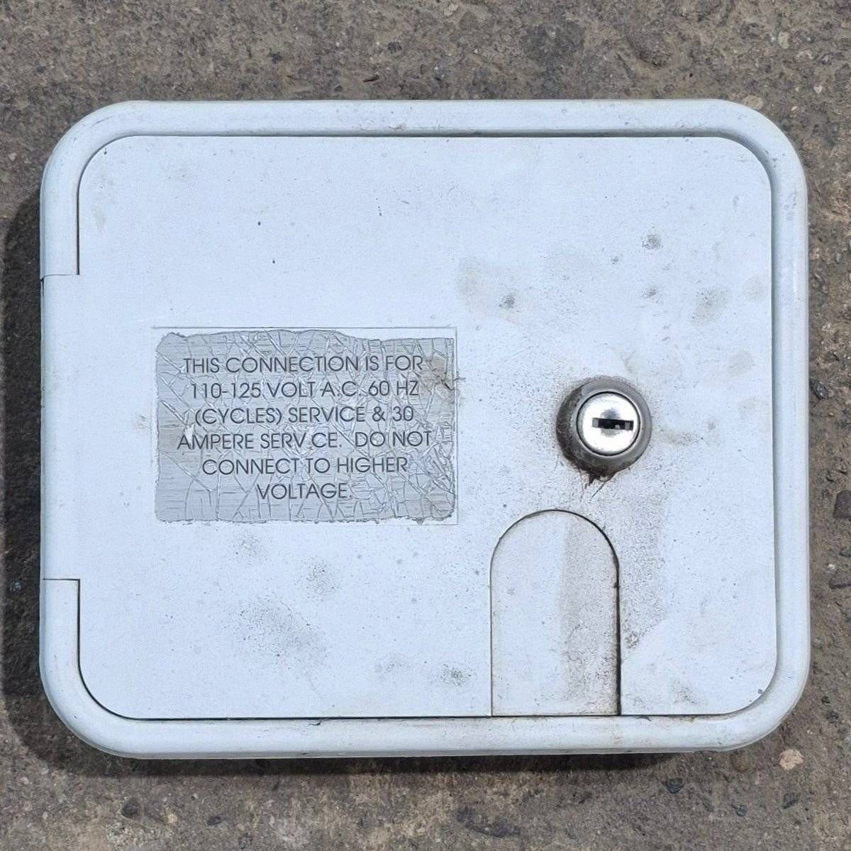 Used RV Access Hatch - 7 5/8