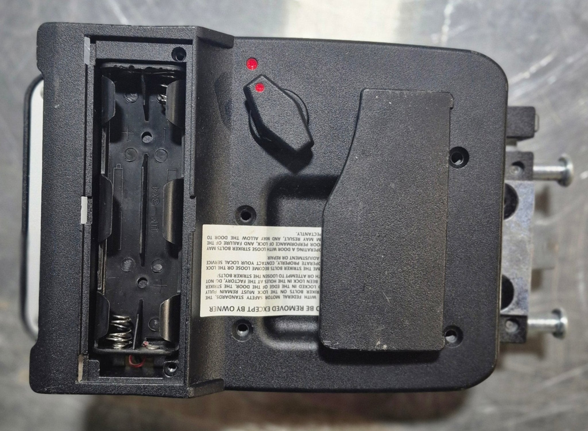 Used RV AP Products Entry Door Lock With Deadbolt , Keyed and Keyless Entry - 013 - 5311 - Young Farts RV Parts