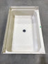 Used RV Bath Tub 35” L x 24” W - Center Drain - Young Farts RV Parts